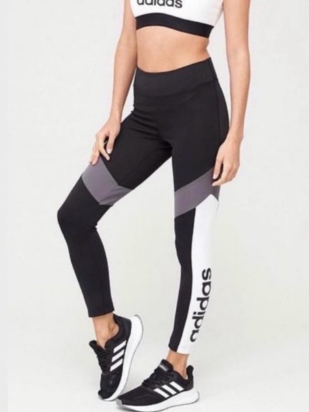🩶Adidas Leggings 🖤 Logo AeroReady